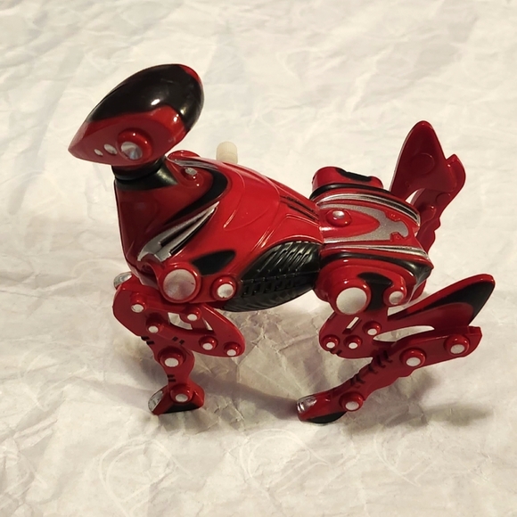 WowWee Robot Dog Wind Up Toy 2005 Red - Picture 5 of 7